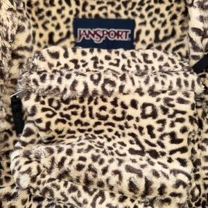 Leopard/Cheetah Jansport Backpack